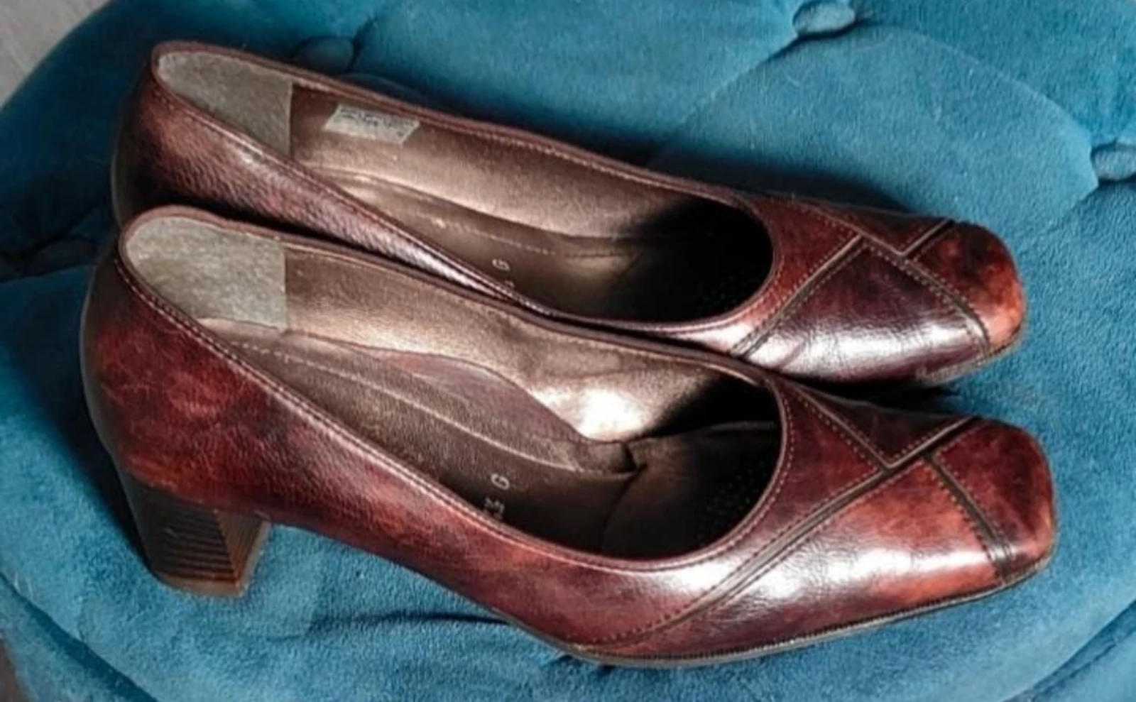 Vintage brown leather pumps Ara Air cushion size 37.5 – photo 4